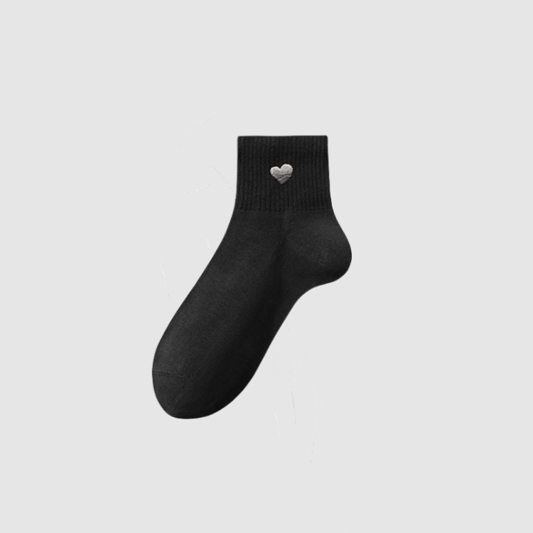 Women's Dopamine Heart Ankle Socks-1 Pack