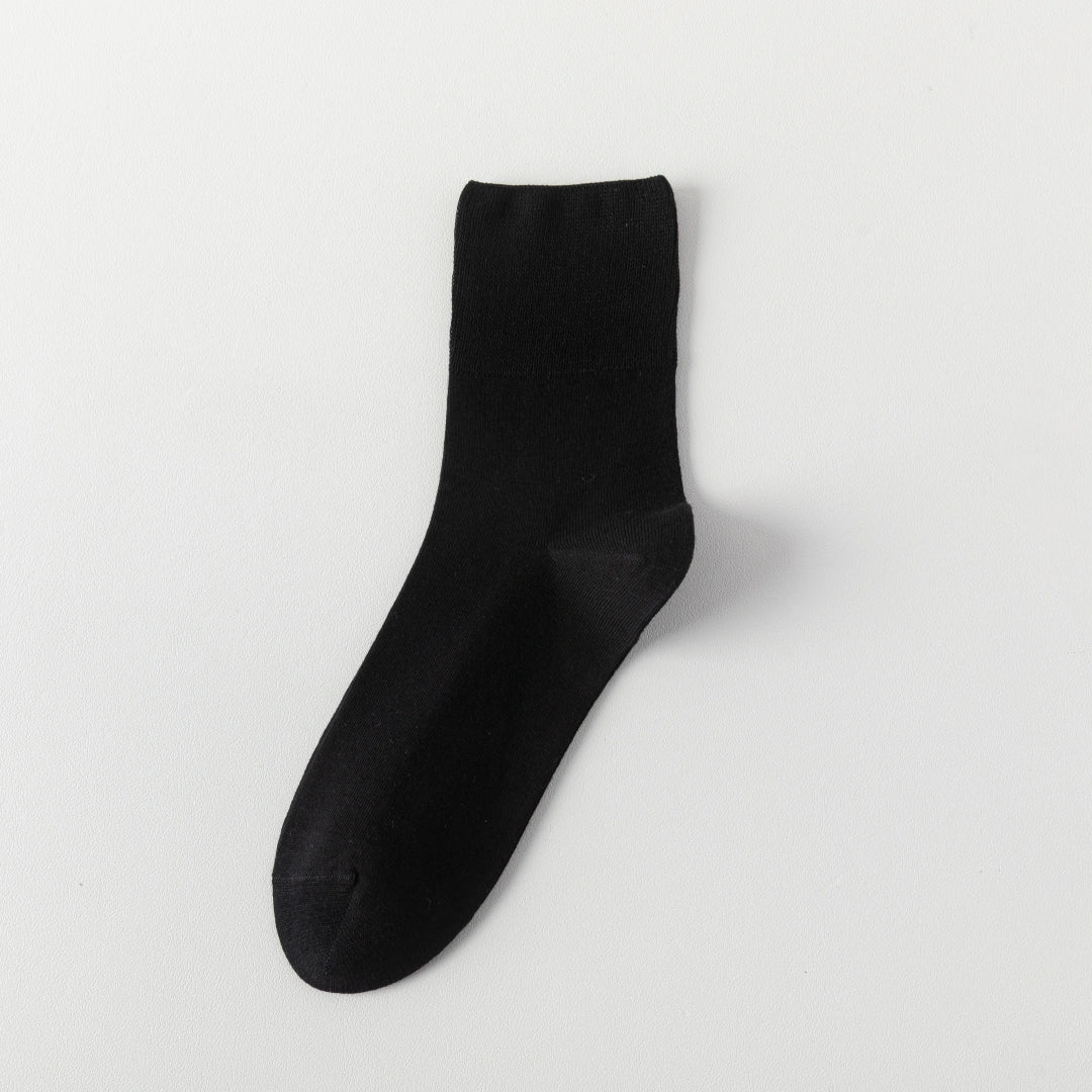 Women's 99% Cotton Ultra-Thin Non-Binding Summer Socks - product photo showing soft cotton comfort