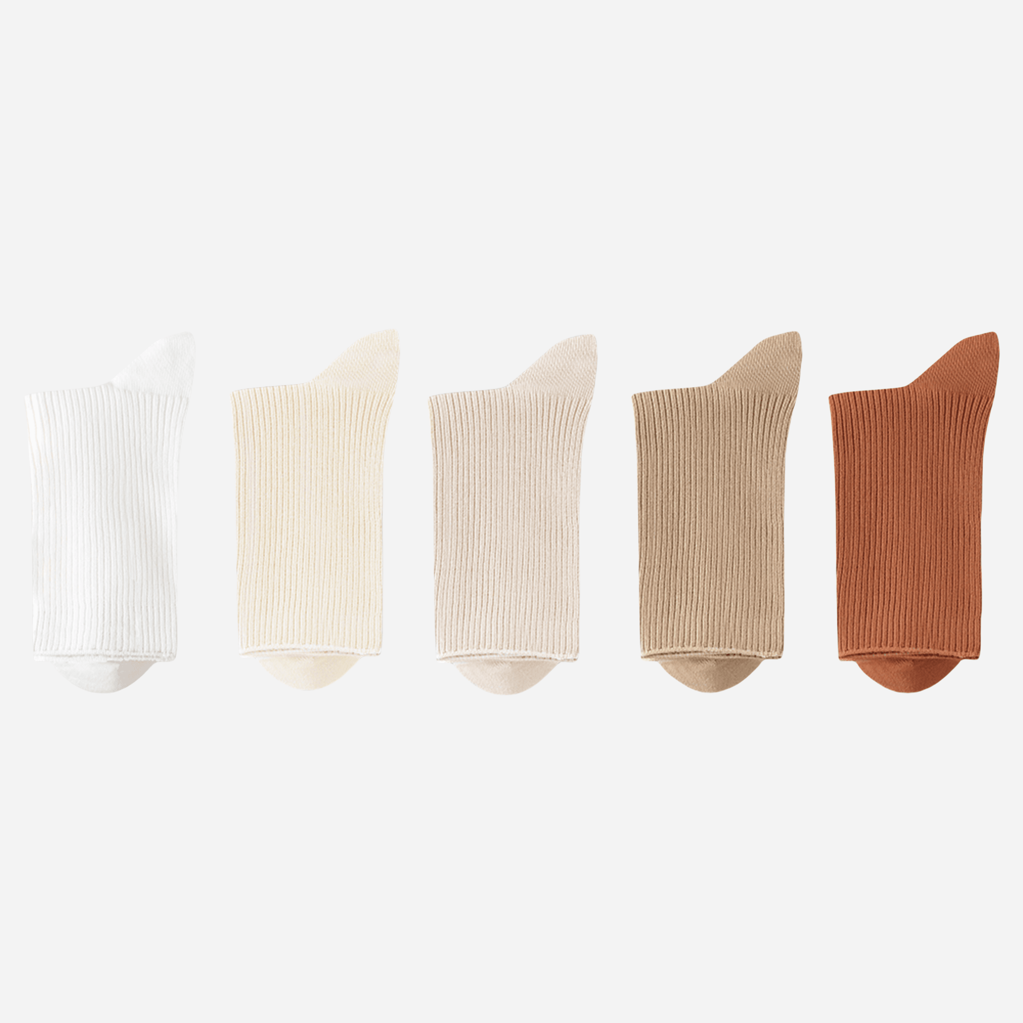 Women's The Classic Ribbed Slouch Socks-5 Pack - Weavasocks