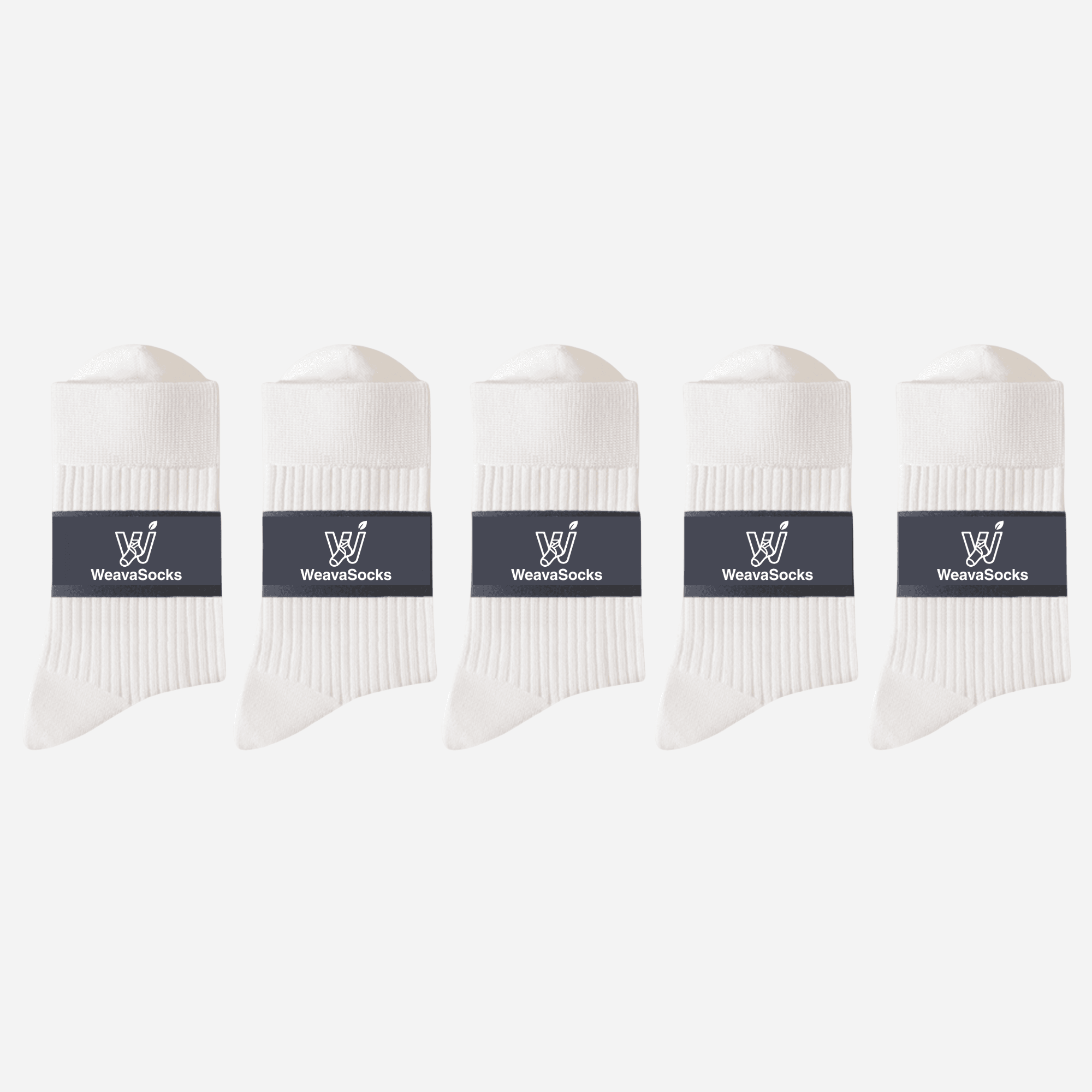 Men's Combed Cotton Dress Socks-5 Pack - Weavasocks