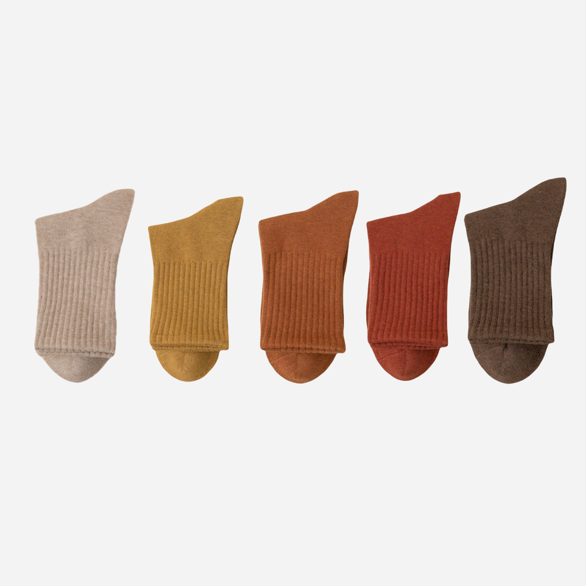 Women's The Heritage Ribbed Crew-5 Pack