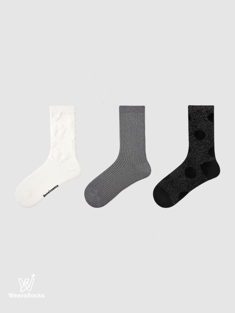 Women's Space Age Polka-3 Pack