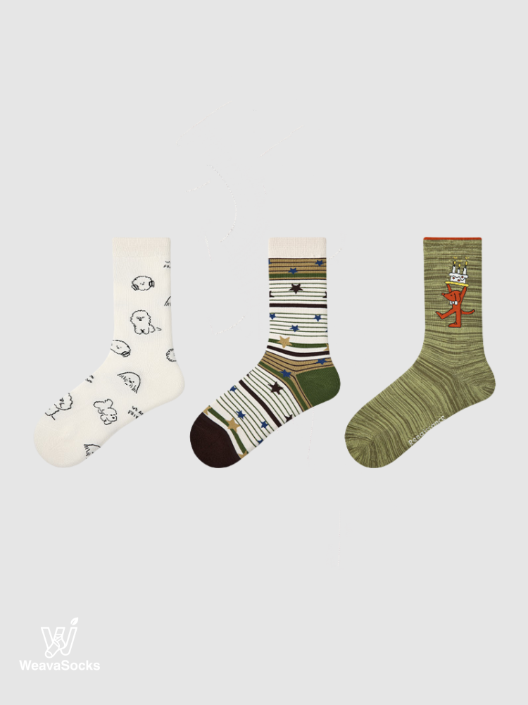Women's Frosted Sage Pup-3 Pack