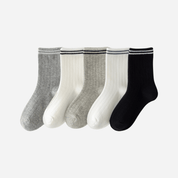 Kid's Retro Stripe Athletic Socks - 5 Pairs - Weavasocks