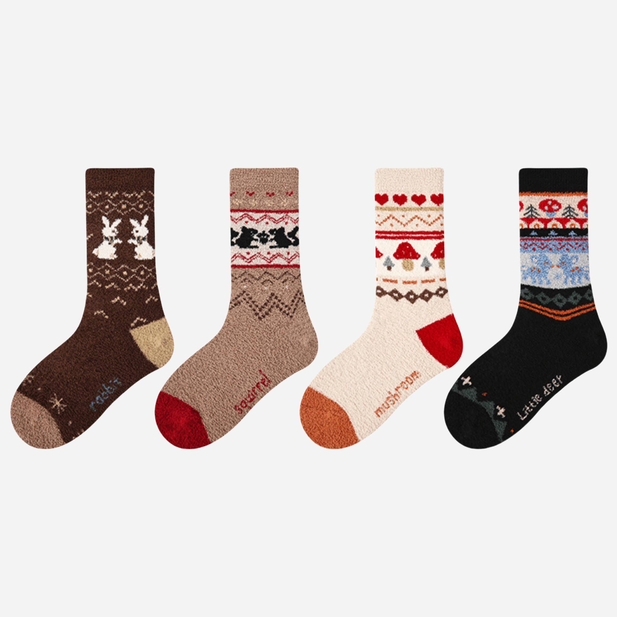 Kid's The Winter Lodge Socks-4 pack - Weavasocks