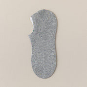 Women's Mesh Breathable Cotton Blend No-Show Socks - product photo showing breathable mesh comfort
