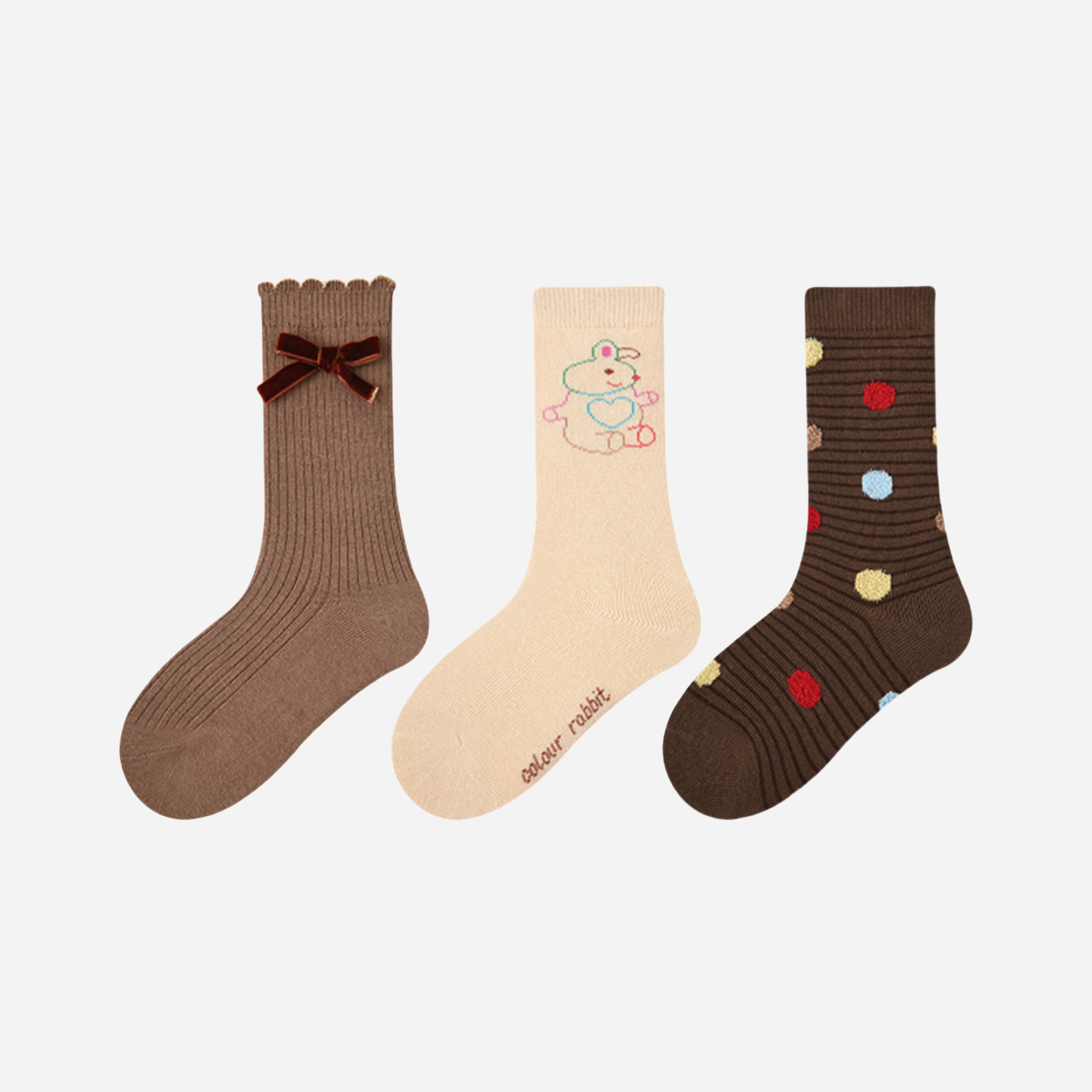 Kids' The Velvet Vignette-3 Pack