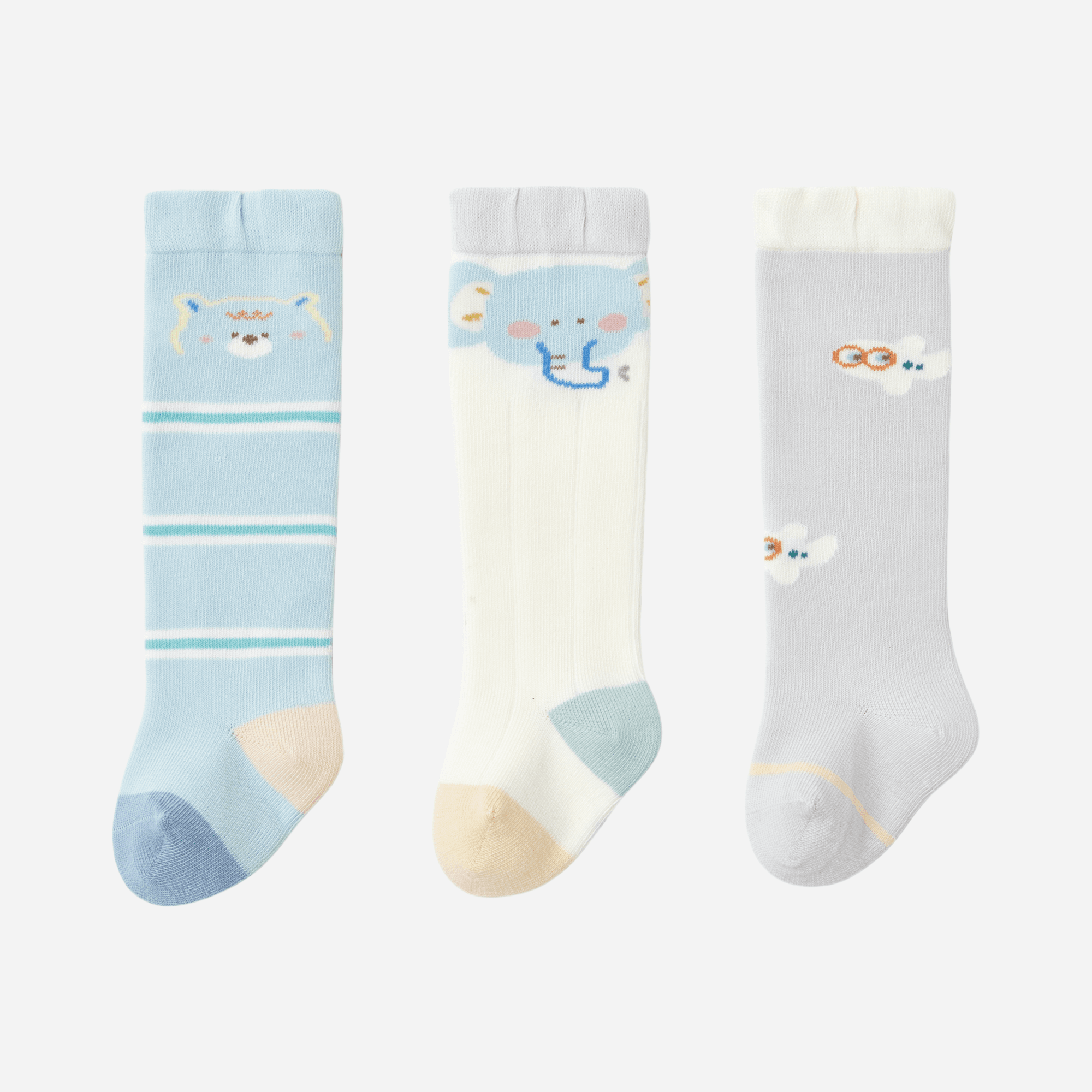Babies Cloud Nine Knee-Highs-3 pack - Weavasocks