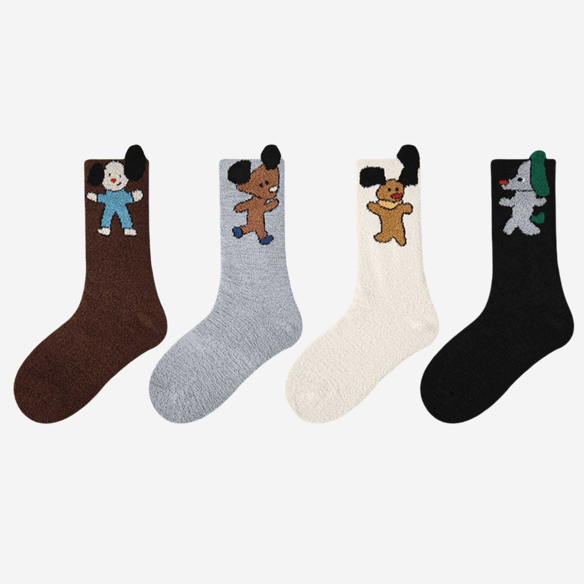 Kid's The Retro Toon Crew-4 pack - Weavasocks