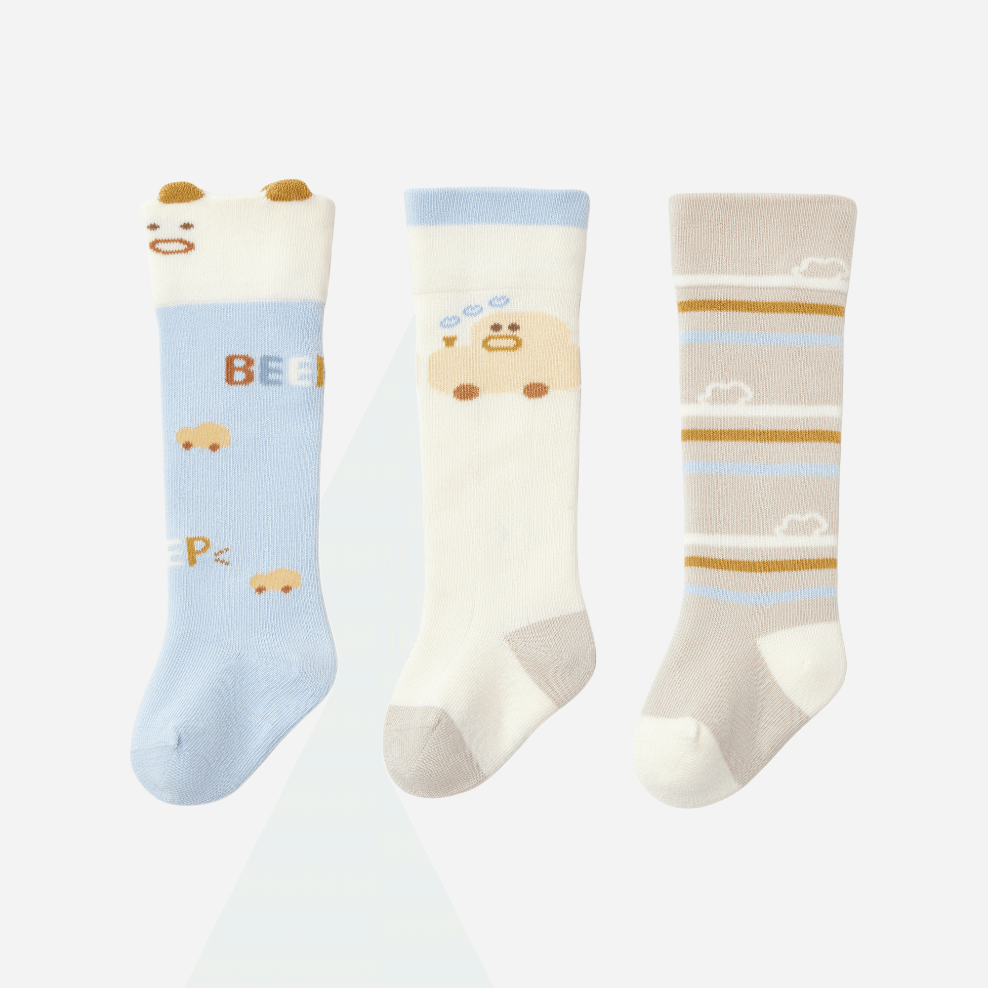 Babies The Beep Beep Dreamer Socks-3 pack - Weavasocks