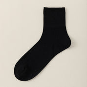 "Breezy Stretch" Ultra-Thin Mesh Quarter Socks - product photo showing breathable mesh comfort