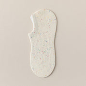 Women's Mesh Breathable Cotton Blend No-Show Socks - product photo showing breathable mesh comfort