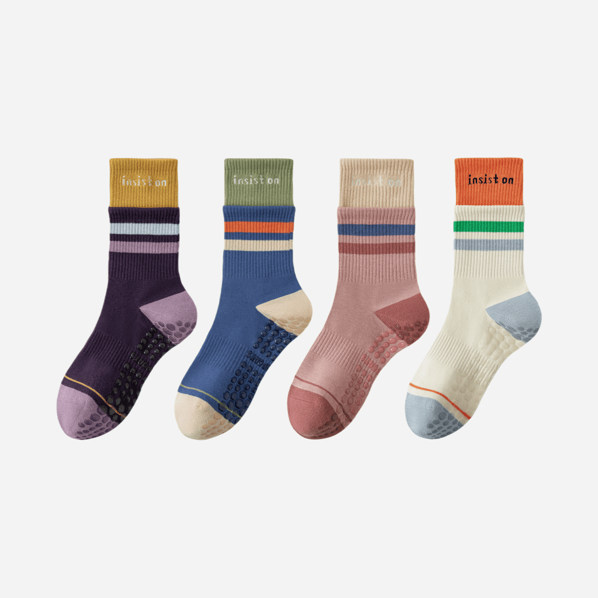 The Anchor Grip Studio Socks-4 Pack