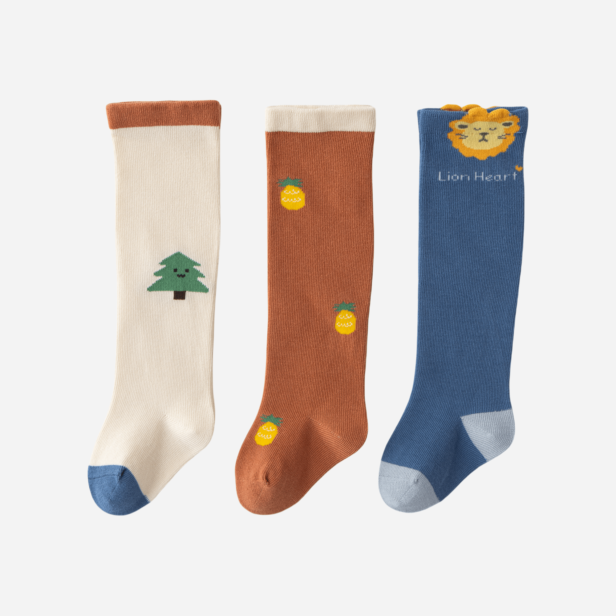 Babies The Little Adventurer Knee-Highs-3 pack - Weavasocks