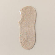 Women's Mesh Breathable Cotton Blend No-Show Socks - product photo showing breathable mesh comfort