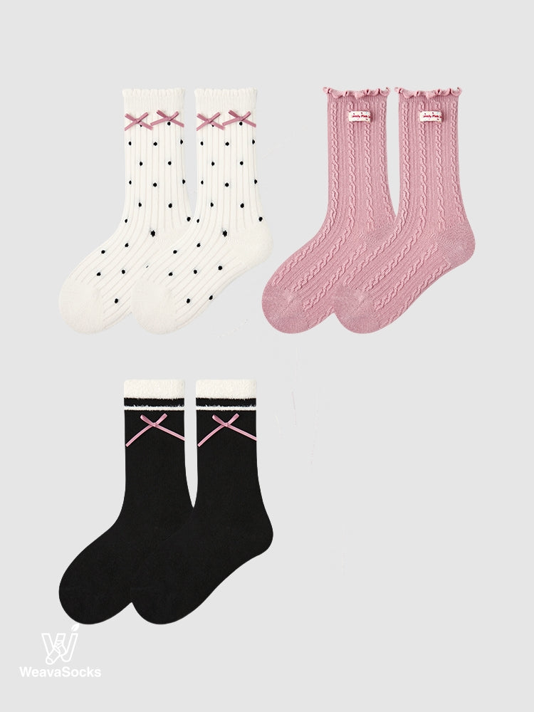 Kids' Minimalist Bow-3 Pack