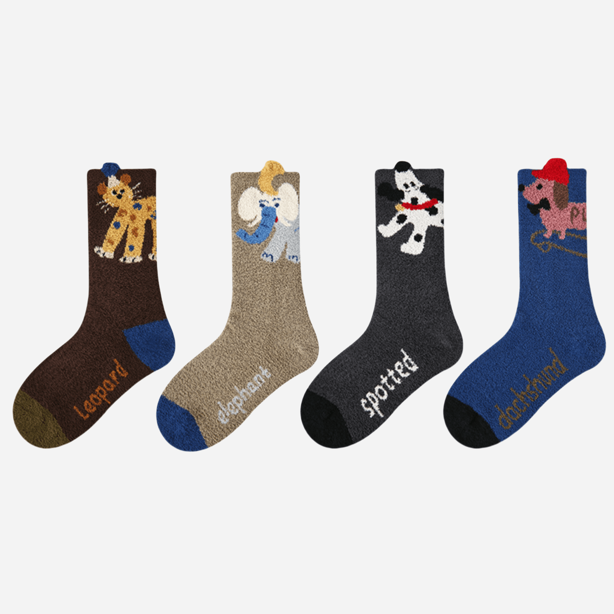 Kid's The Animal Kingdom Socks-4 pack - Weavasocks